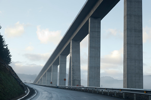 bridge and road