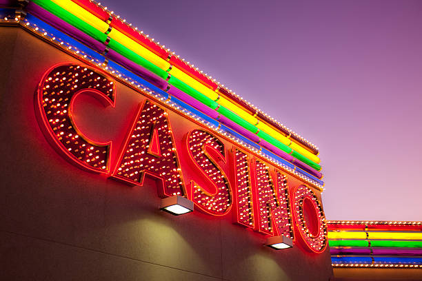 istock Neon casino sign 171264599