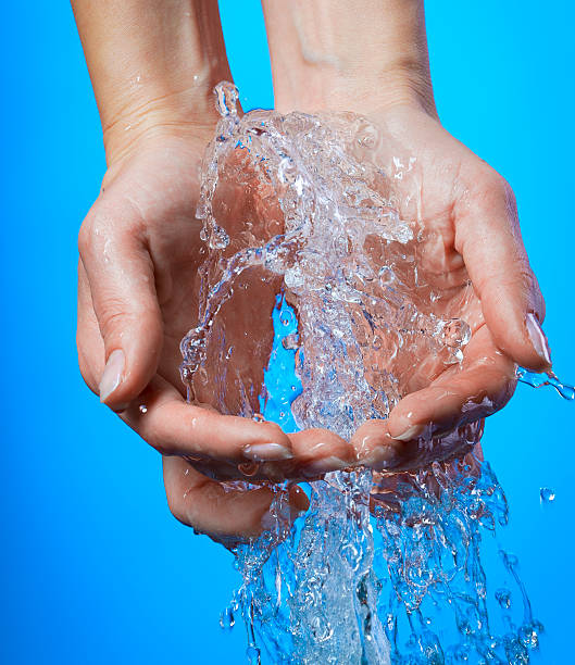 istock Closeup of nice wet hand 171264826