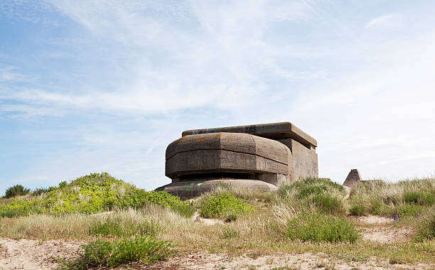 bunker dalla ii guerra mondiale - ijmuiden foto e immagini stock