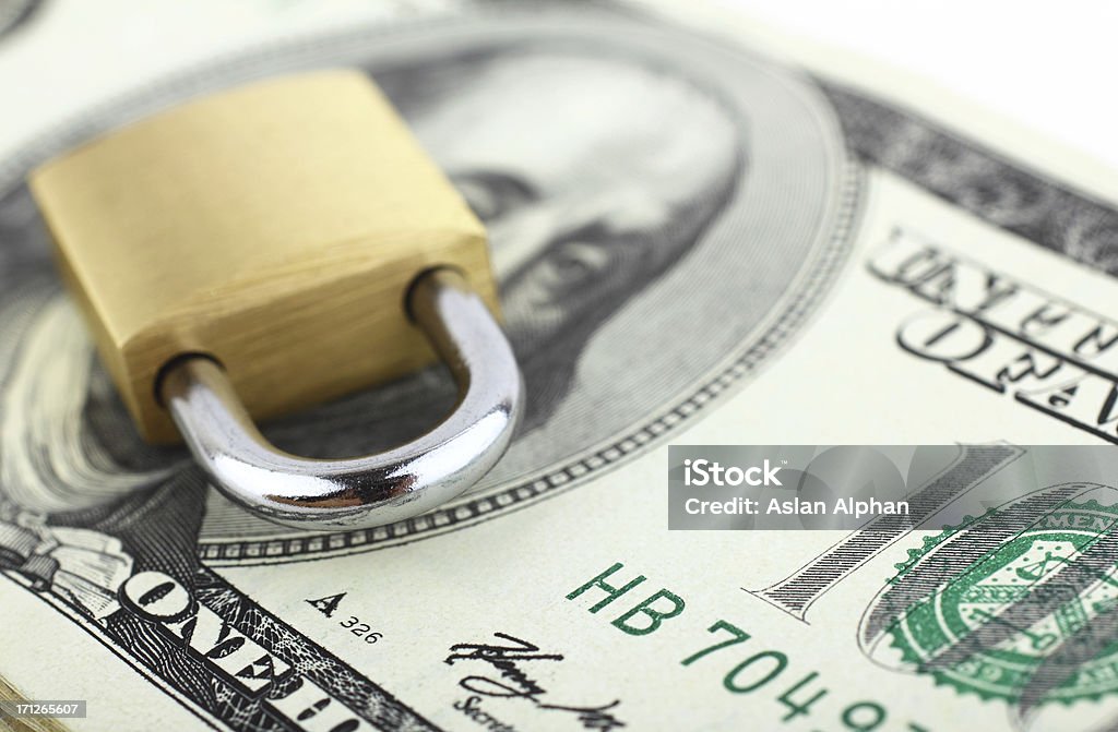 Segurança do dinheiro - Royalty-free Unidade Monetária Foto de stock