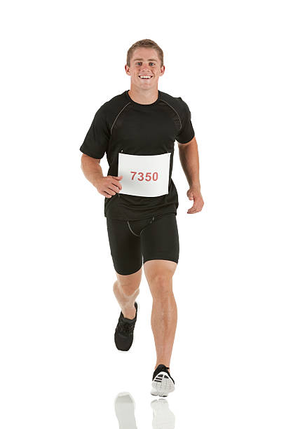 istock Male athlete runn ing in a marathon 171265736