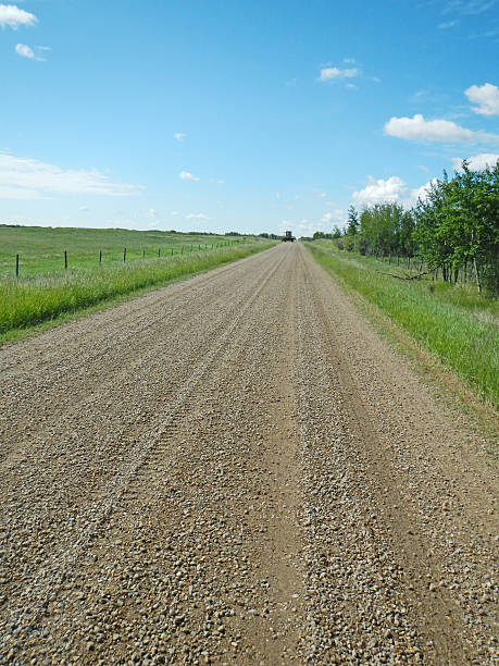 istock Prairie Gravel Road Scene 171266084