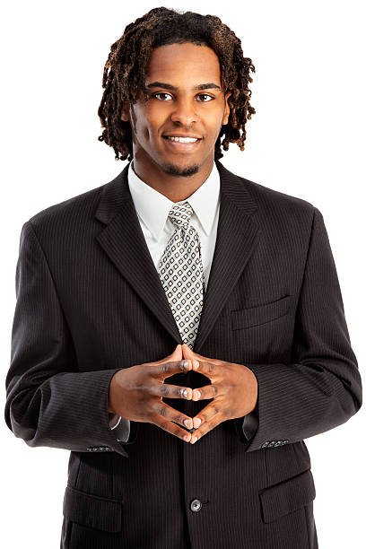 Stylish Modern Young African American Businessman