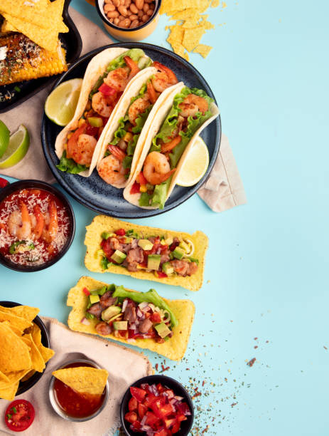 istock Mexican food variety. 1712674941