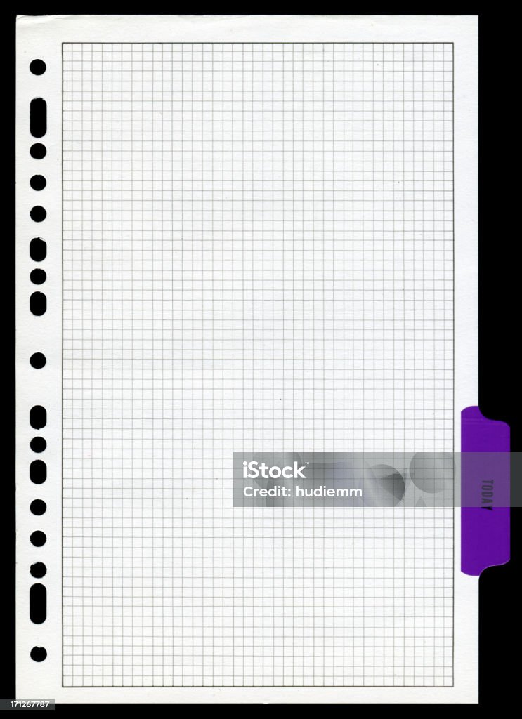 グラフ用紙ページ - 破れた紙のロイヤリティフリーストックフォト