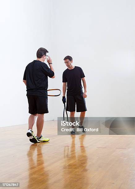 Foto de Raquetebol e mais fotos de stock de Squash - Squash, Acessório ocular, Óculos protetores