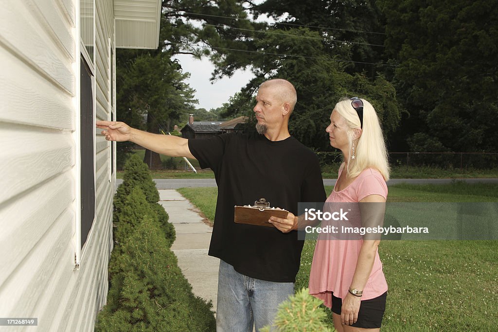 La maison Inspection - Photo de Habitation libre de droits