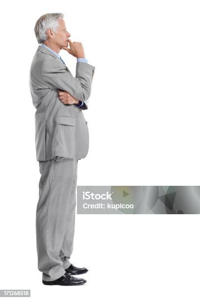 Contemplating His Next Move Stock Photo - Download Image Now - Active Seniors, Adult, Adults Only