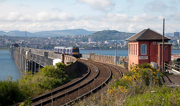 따이 철도교, dundee, scotland - railway bridge 뉴스 사진 이미지