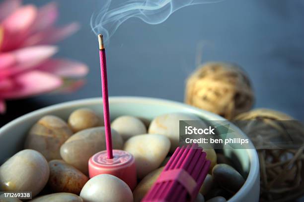 Burning Incense Stock Photo - Download Image Now - Incense, Burning, Smoke - Physical Structure