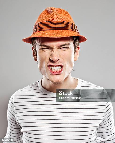 Furious Man Stock Photo - Download Image Now - 25-29 Years, Adult, Adults Only