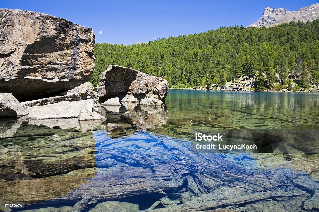 Mountain lake - Lizenzfrei Alpen Stock-Foto