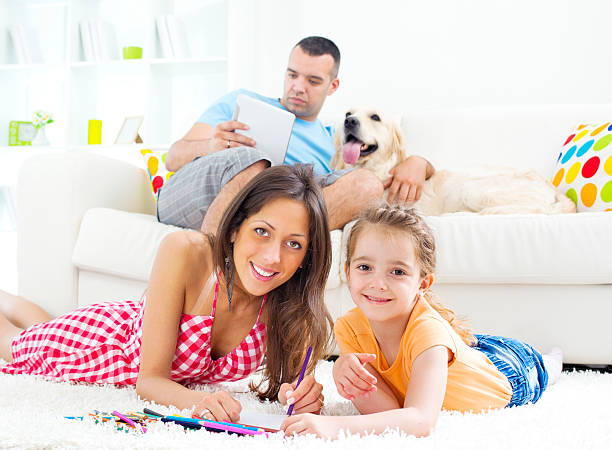 istock Family enjoy together at home. 171271382