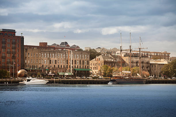 istock Waterfront skyline of Savannah Georgia 171271385