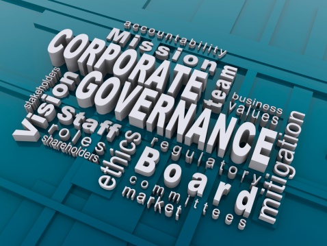 corporate governance and related words