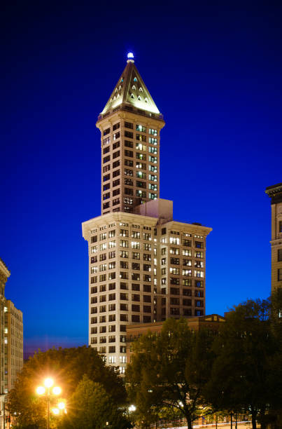 istock Smith Tower at Pioneer Square in downtown Seattle, WA 171272521