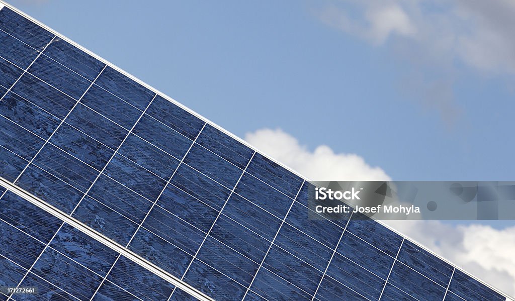 panel Solar - Foto de stock de Aire libre libre de derechos