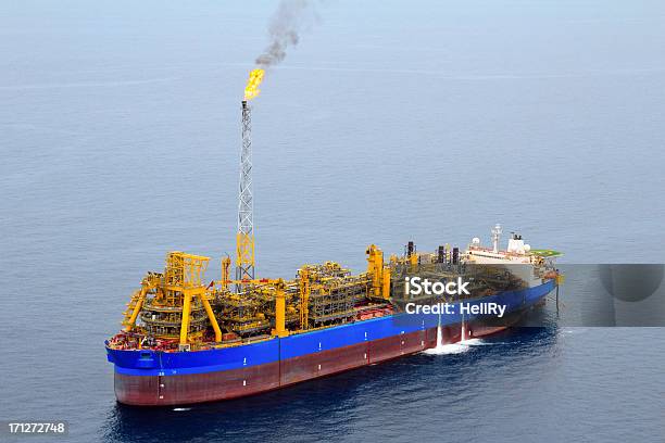 Fpso Petroleiro - Fotografias de stock e mais imagens de Petroleiro - Petroleiro, Veículo Aquático, Vista Aérea