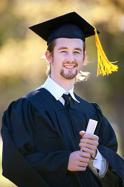 istock Graduate in Cap and Gown 171273110