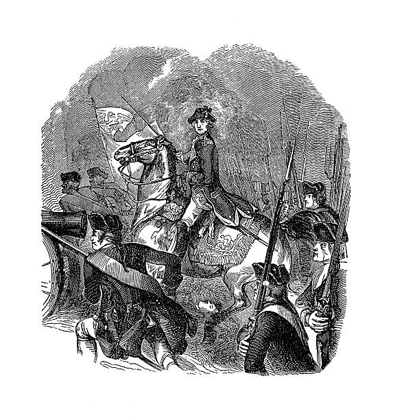 istock Battle of Monmouth - American Revolutionary War | Historic Illustrations 171273201