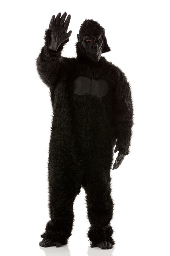 Man stading in gorilla costume waving his handhttp://www.twodozendesign.info/i/1.png