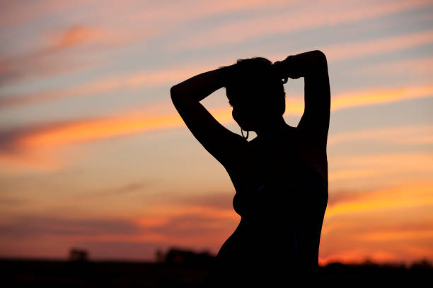 istock Beautiful Women Silhouette 171273838