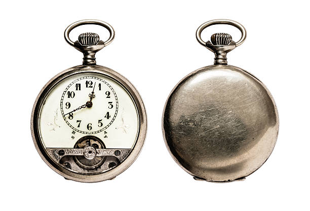 istock Rare Pocket Watch Isolated on White (Clipping path) 171274050