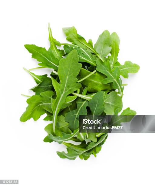 Rocket Stock Photo - Download Image Now - Arugula, White Background, Cut Out