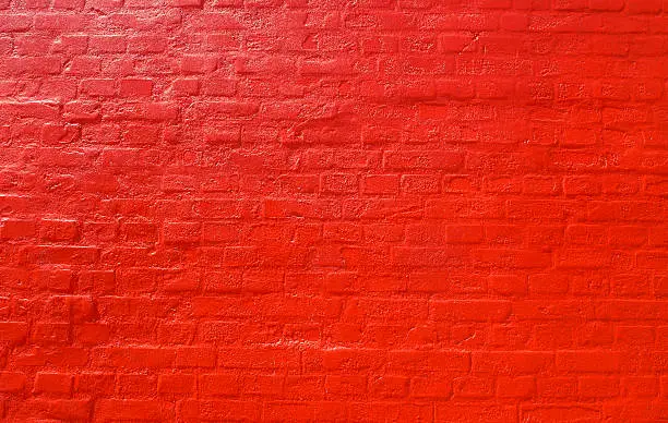 Photo of Red Brick Wall Background