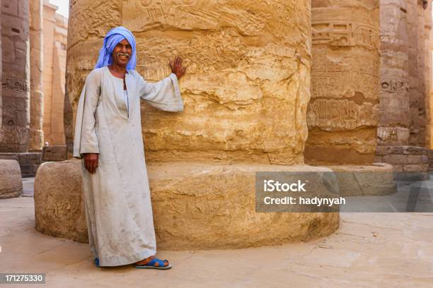 Templo De Karnak Egipcio Protección Complejo Luxor Egipto Foto de stock y más banco de imágenes de Luxor - Tebas