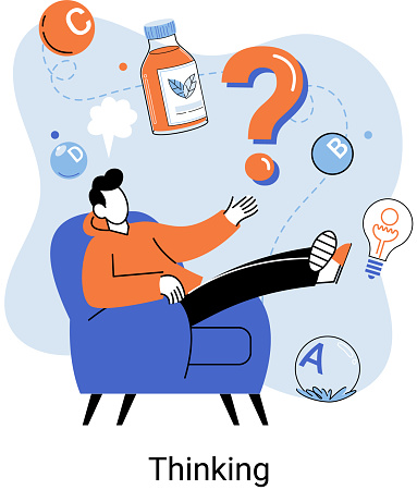 Problem Thinkin Image Problem Solving Concept Woman Wondering Or Thinking Planning Or ...