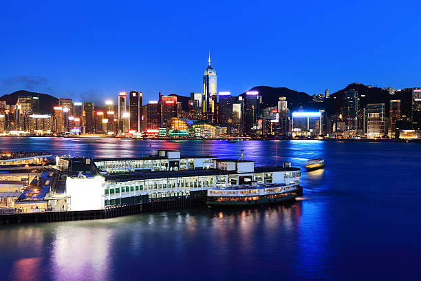 6 May 2012 the landscape of the victoria harbour, hong kong