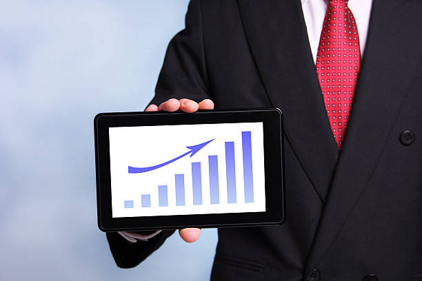 istock Businessman Showing  Business Graph on Digital Tablet 171275846