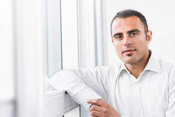 istock Casual Businessman At Window 171275859