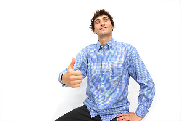 istock Businessman hitchhiking 171276562