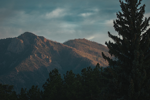 Última luz en Blodgett Peak photo