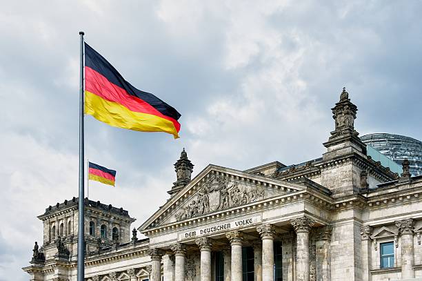Reichstag, Berlin, Germany stock photo