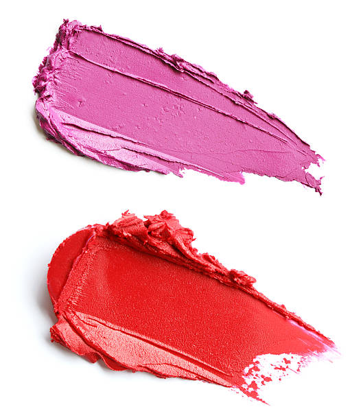istock Red and purple lipstick smears 171277634