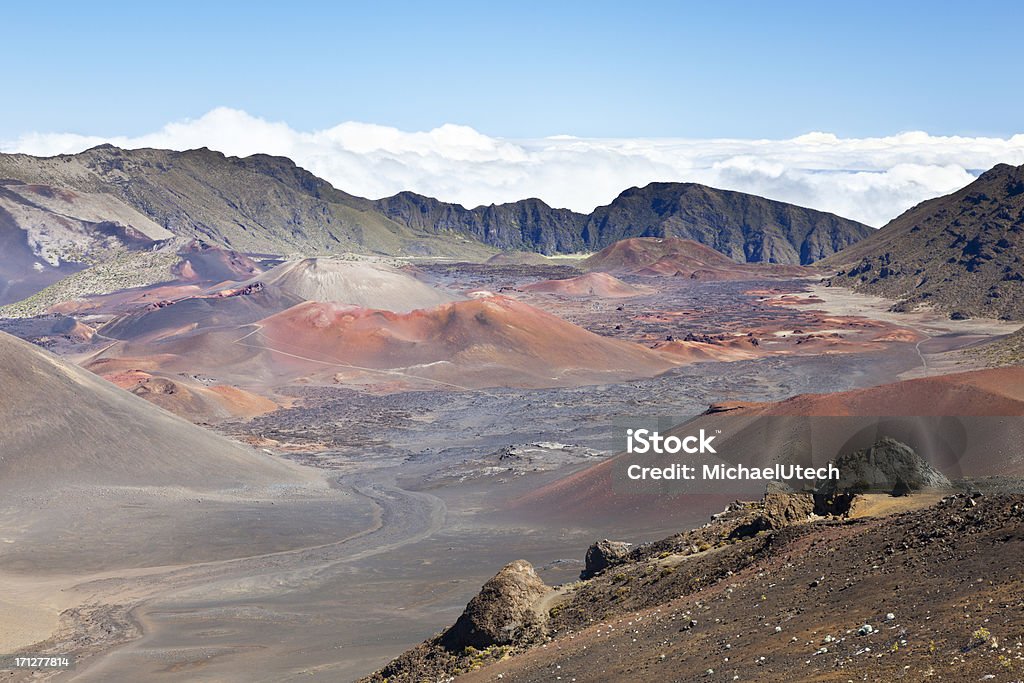 Cratera de Haleakala, Maui - Royalty-free América do Norte Foto de stock