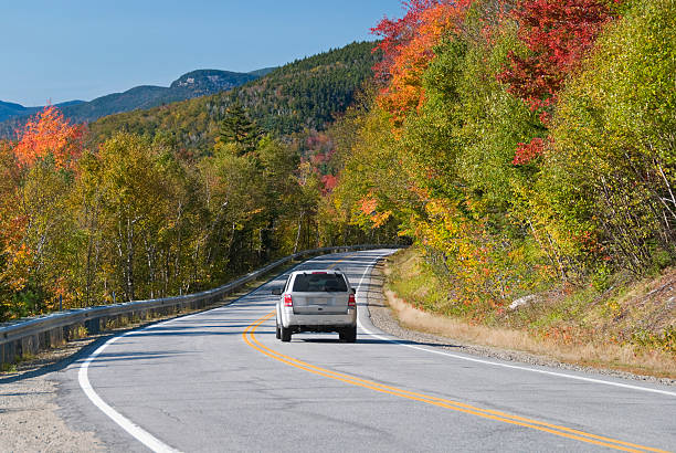 istock Car driving scenic route 171278175