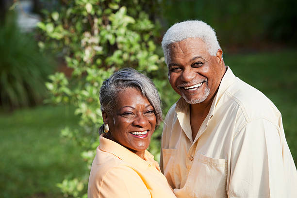 istock Happy senior African American couple 171279398
