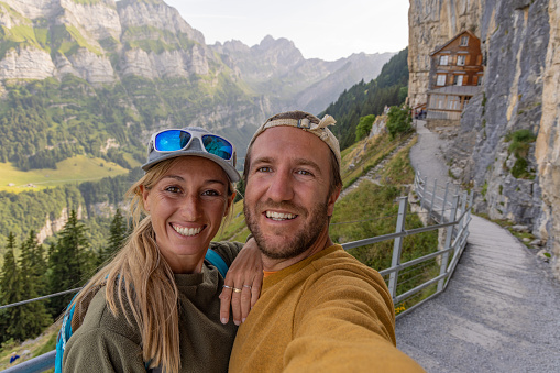 Hiking in the Alps