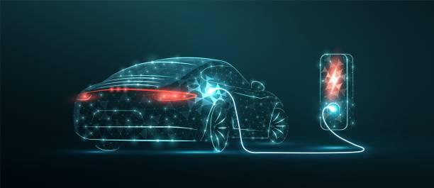 istock EV. Electric car connect to charging station. Eco power, EV charger 1712798940