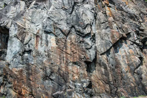 Photo of granite rock face