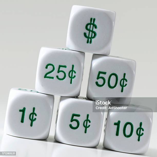 Dollars Cents Stock Photo - Download Image Now - Banking, Business, Cent Sign