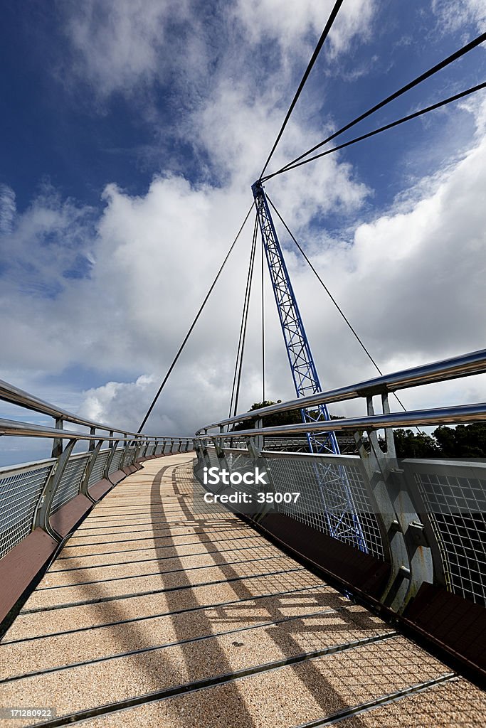 Ponte coperto vista panoramica - Foto stock royalty-free di Acqua