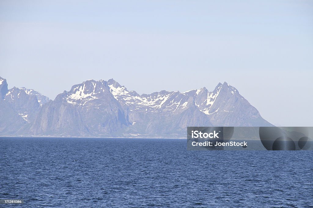 Lofoten Island en Norvège - Photo de Bleu libre de droits