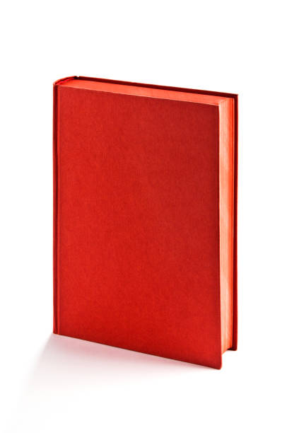 istock Single hard cover red book isolated on white, clipping path 171281447