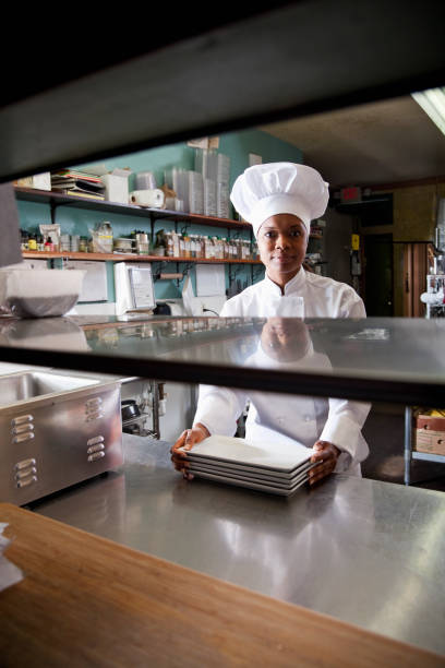 istock African American female chef 171281745